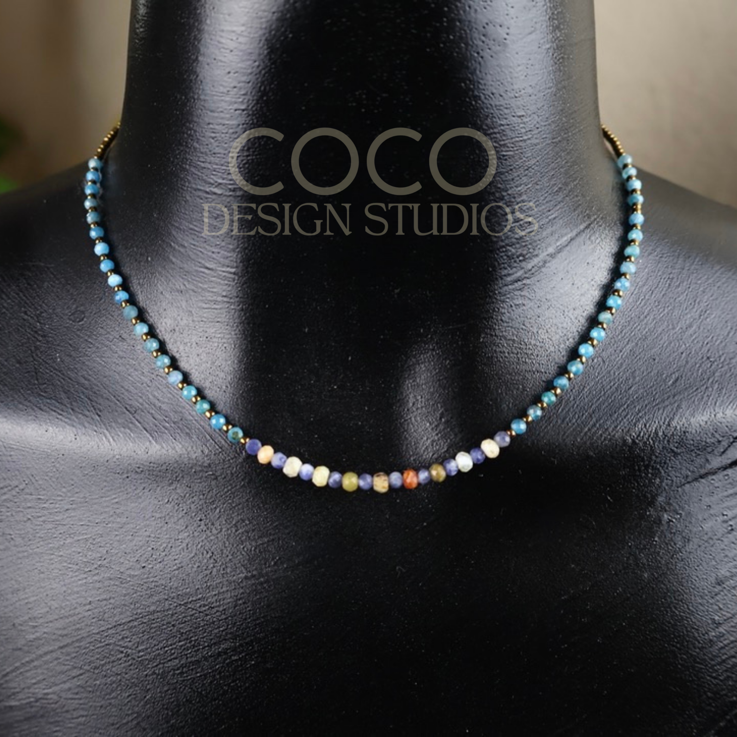 Sodalite and Jasper Necklace