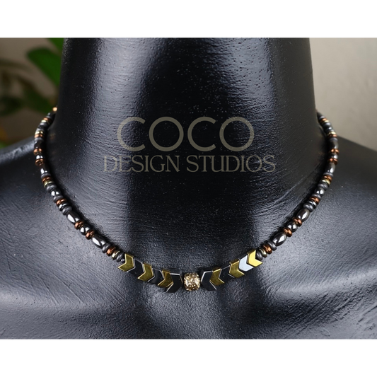 TriHematite Necklace