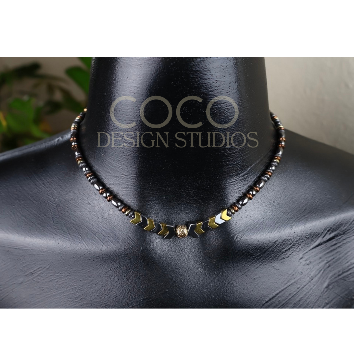 TriHematite Necklace