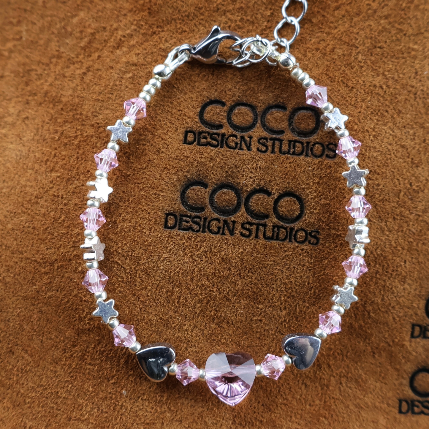 Celestial Heart Charm Bracelet