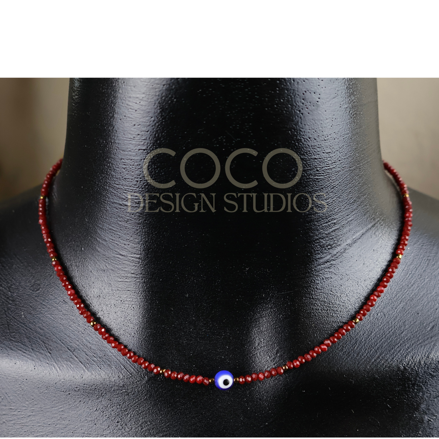 Evil Eye and Red Crystals