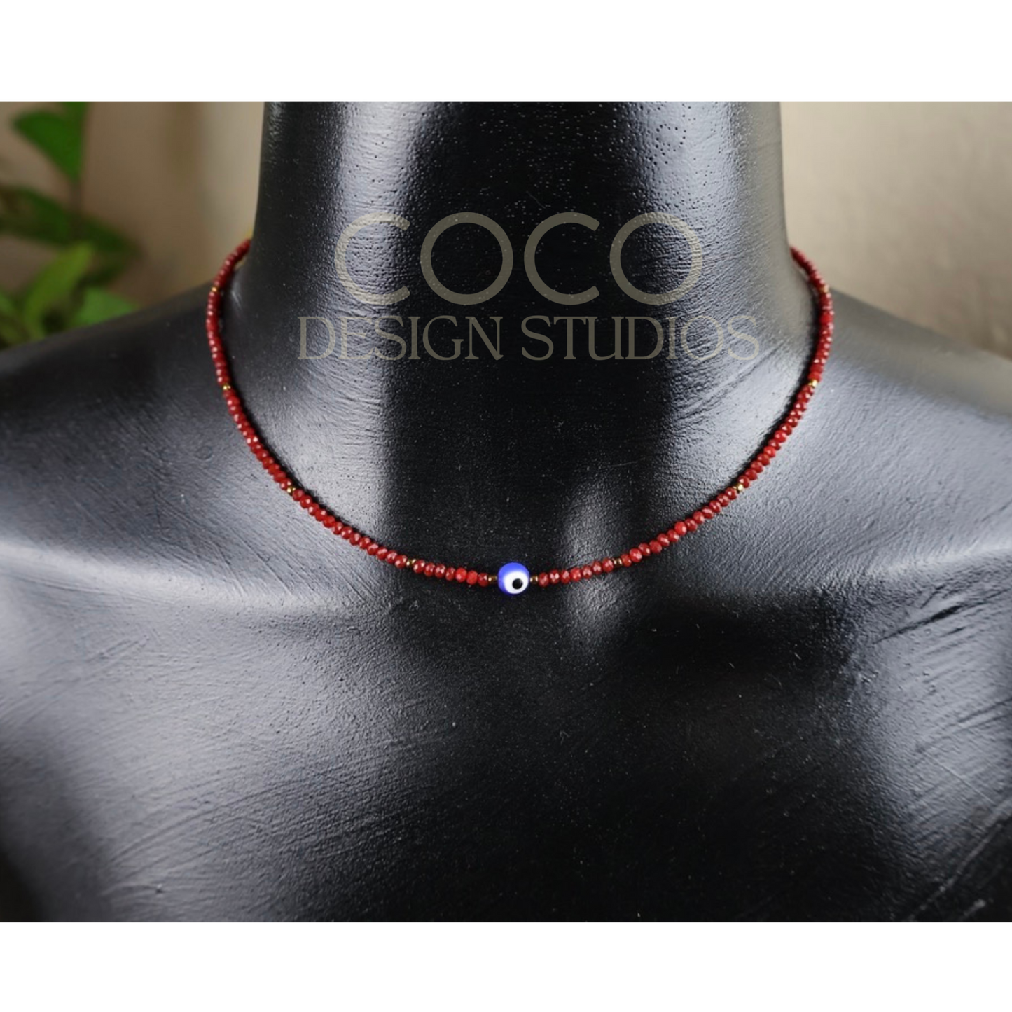 Evil Eye and Red Crystals