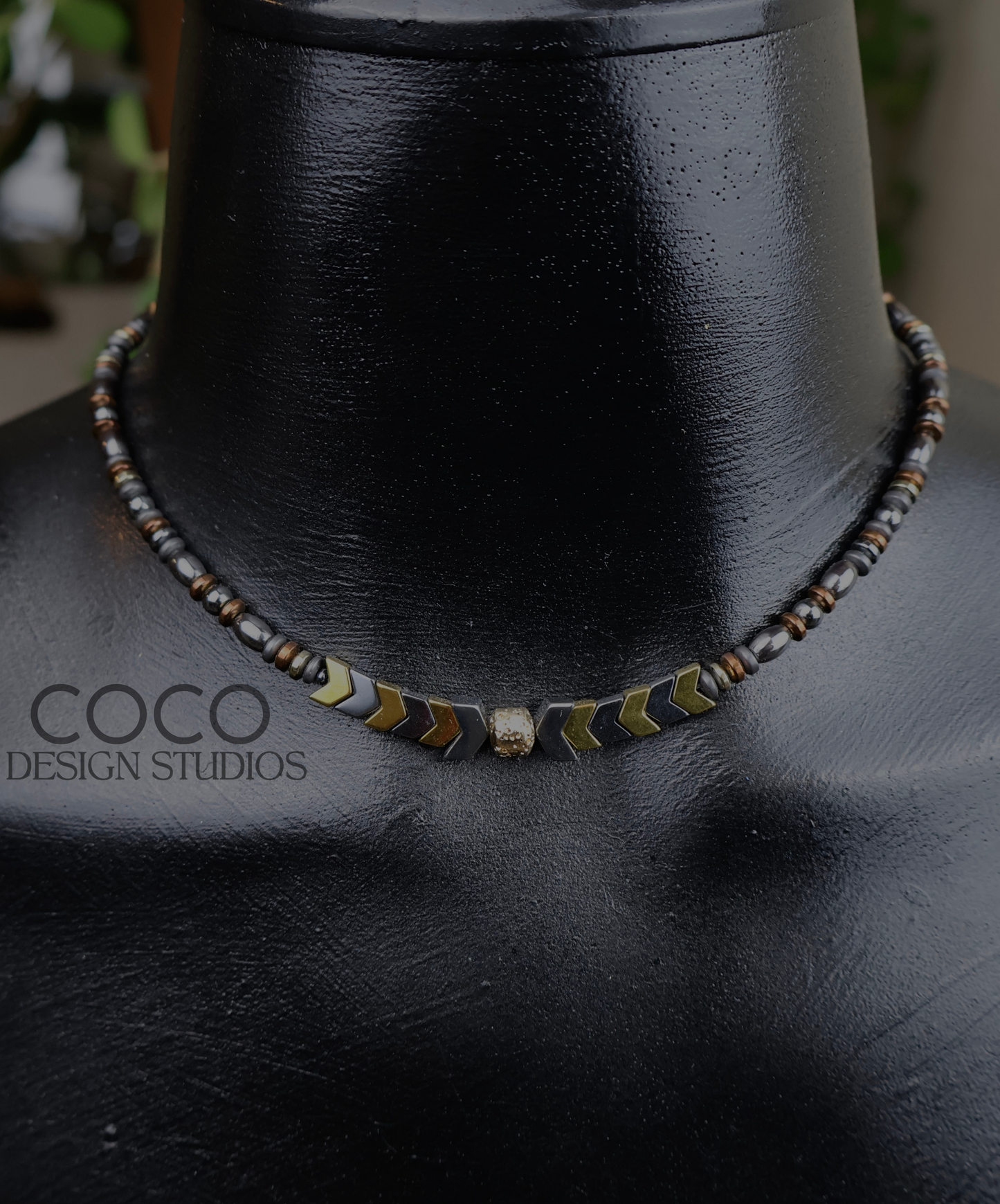 TriHematite Necklace